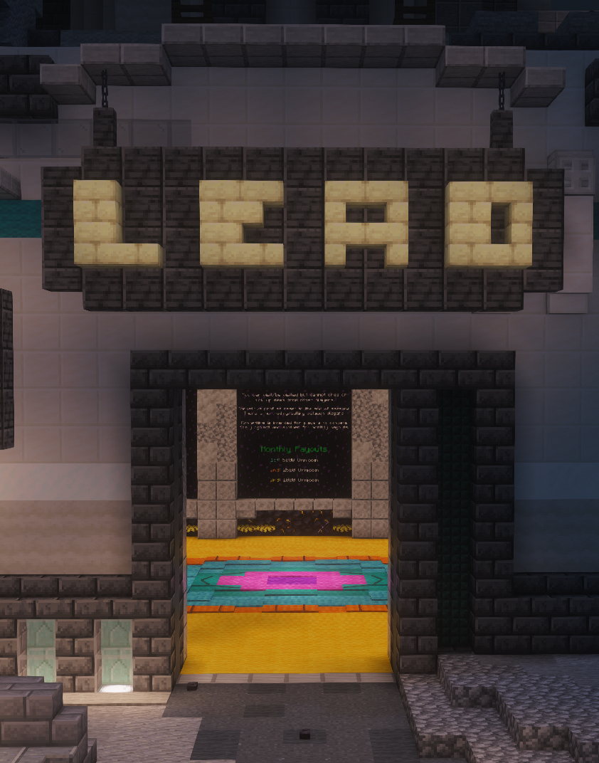 Leaderboards menu